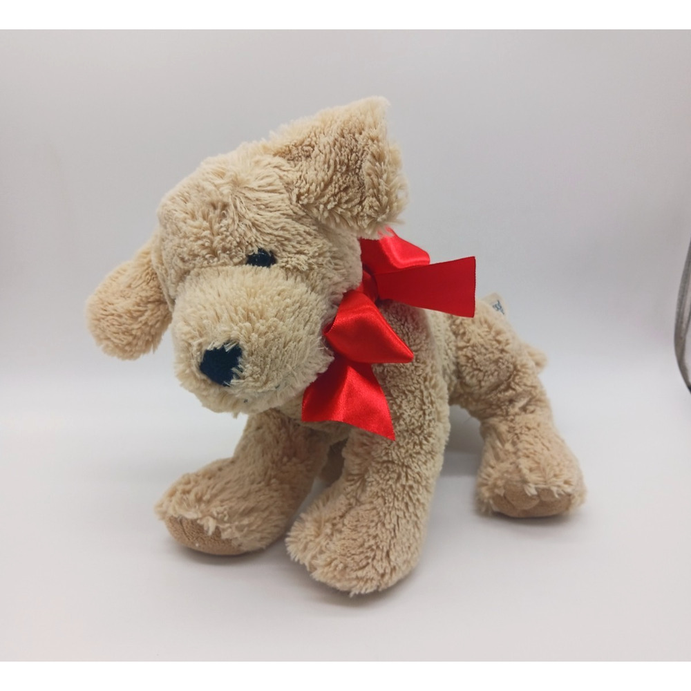 10" Princess Soft Toys Sunny Yellow Lab Tan Puppy Dog Plush Melissa & Doug